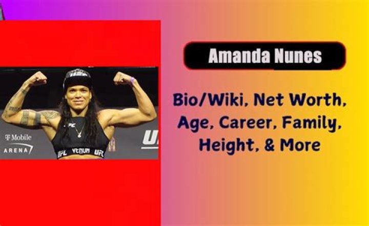Amanda Nunes Biography, Age, Height, Husband, Net Worth, Family