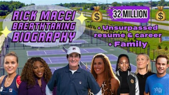 Rick Macci Biography, Age, Height, Wife, Net Worth, Family